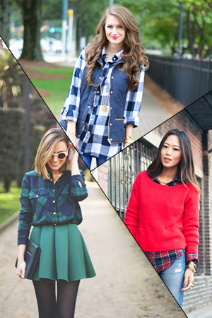 15 Inspiring Ways to Wear Flannel This Fall #1