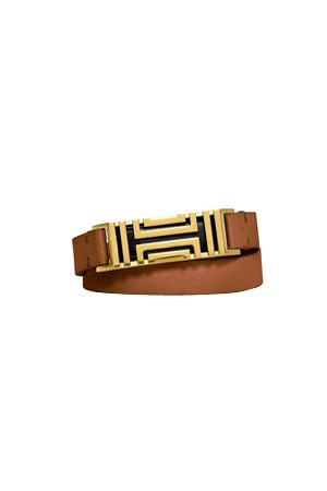 Tory Burch for Fitbit Fret Double-Wrap Bracelet, $175