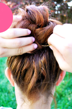 Knot-So-Braided Bun