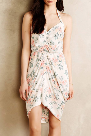 Paper Crown + Rifle Paper Co. Draped Bouquet Dress, $89.95